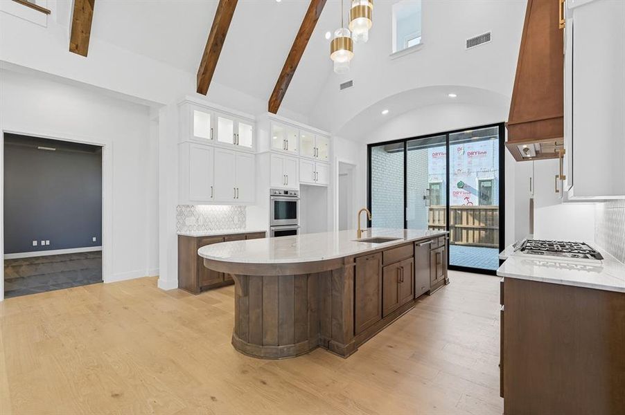 Furnished interior view inside a new home in Mosaic, Celina (Image 15). Furnished interior view inside a new home in Mosaic, Celina (Image 15).