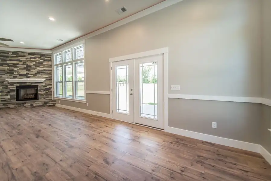 Representative unfurnished interior of a home built from the Beaumont Elite by Enchanted Homes in Smokey Hills, Campobello (Image 48).
