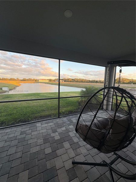 Exterior details and patio area of a home in , Parrish (Image 3).