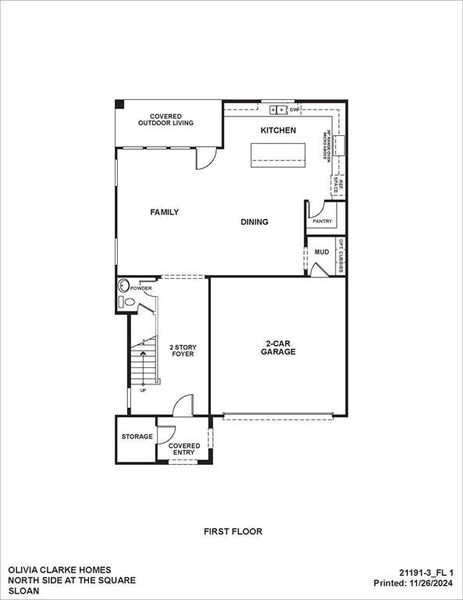 1st Floor Plan