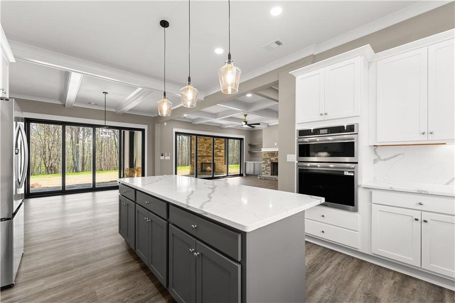 Furnished interior view inside a new home in , Ball Ground (Image 8).