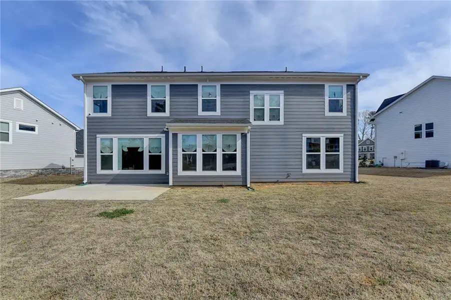 Exterior details and patio area of a home in Sweetbay Farm, Lawrenceville (Image 4).
