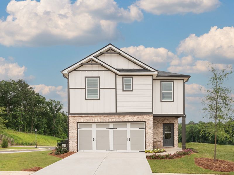 Welcome to the Dallas floorplan modeled at Hawthorne Station.