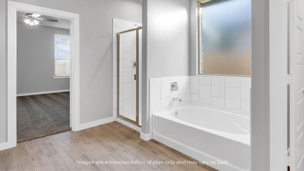 Representative furnished interior of a home built from the Lakemont by D.R. Horton in Homestead at Parks Bell Ranch, Odessa (Image 8).