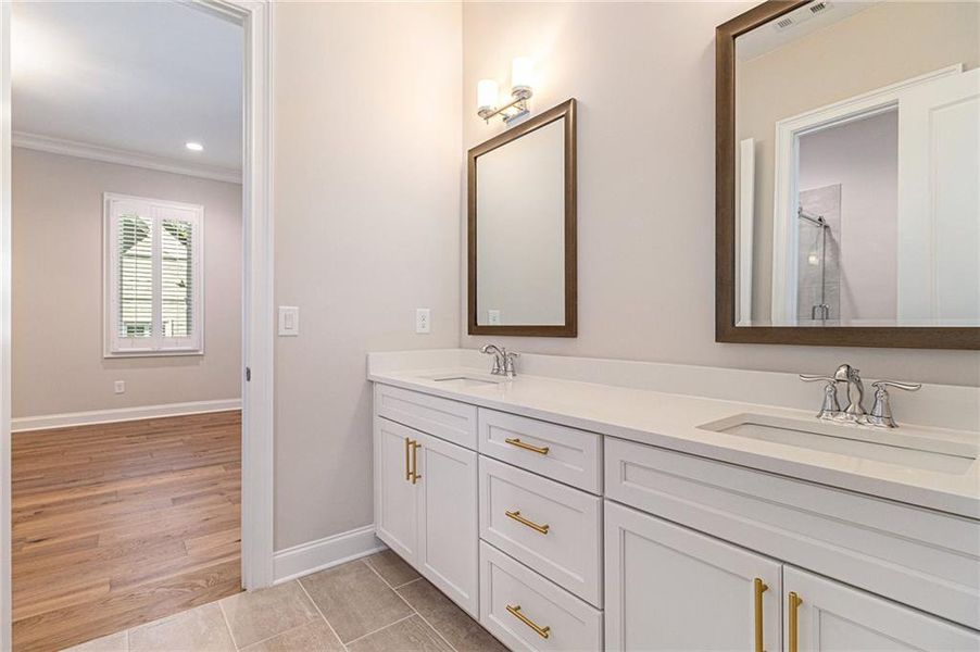 Furnished interior view inside a new home in , Brookhaven (Image 15).