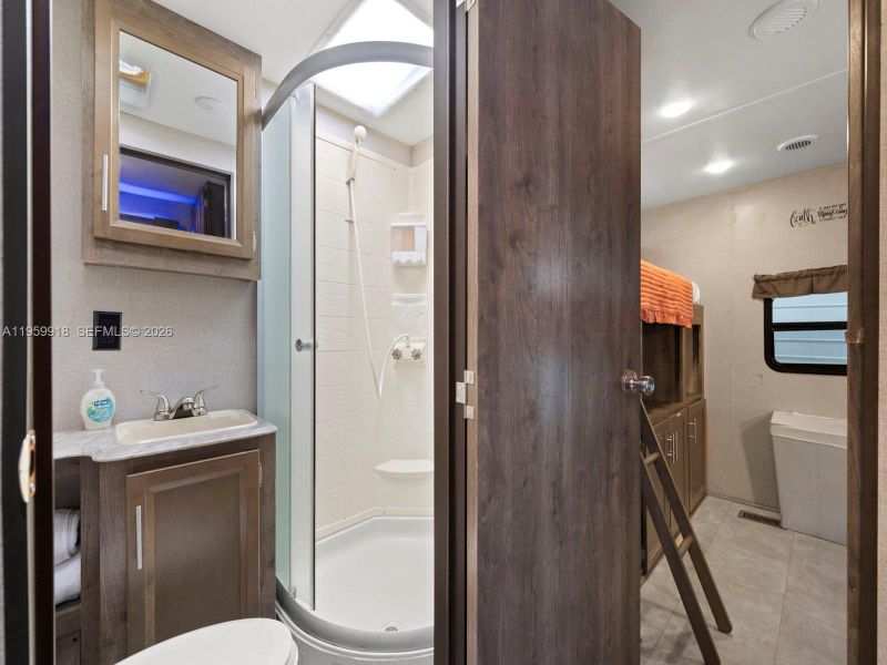 Furnished interior view inside a new home in , Key Largo (Image 5).