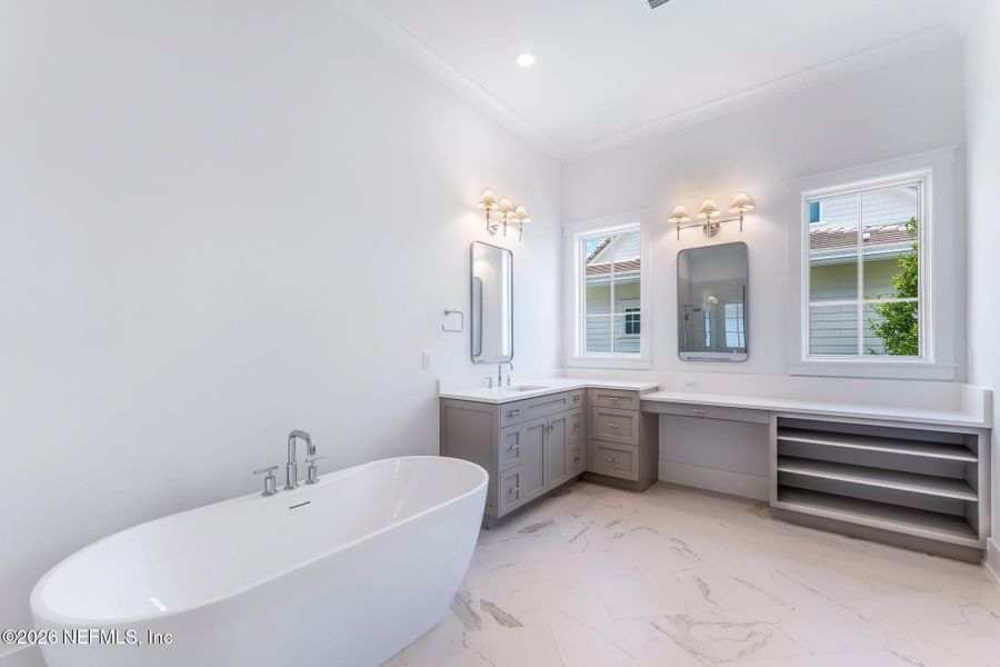 Furnished interior view inside a new home in , Ponte Vedra (Image 16).