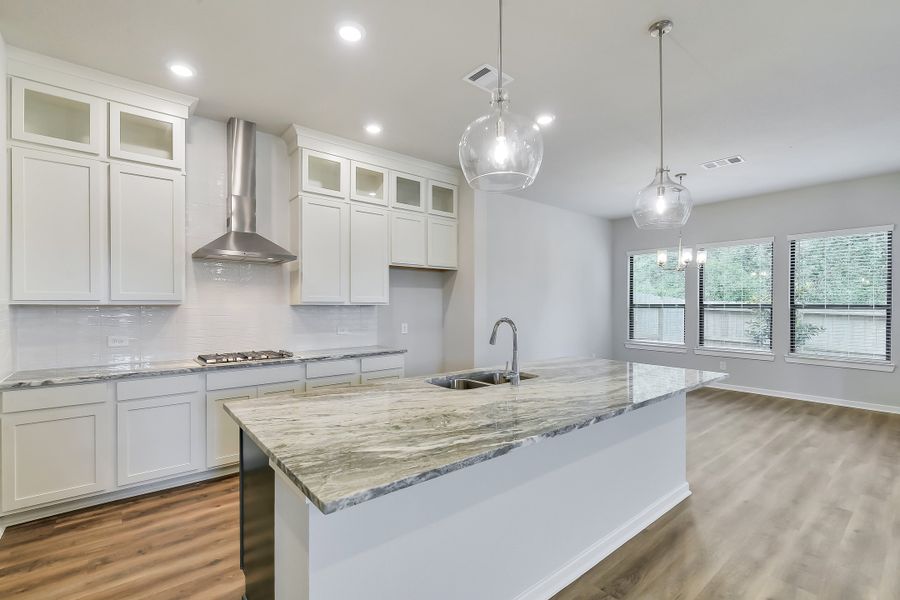 Furnished interior view inside a new home in Summer Place  35', Montgomery (Image 11).