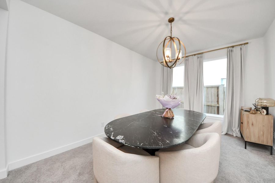 Furnished interior view inside a new home in Candela, Richmond (Image 14).