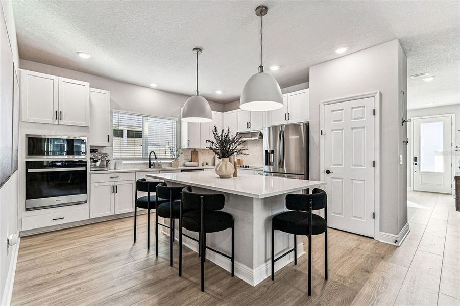Furnished interior view inside a new home in Persimmon Park - Cottage Series, Wesley Chapel (Image 17). Furnished interior view inside a new home in Persimmon Park - Cottage Series, Wesley Chapel (Image 17).