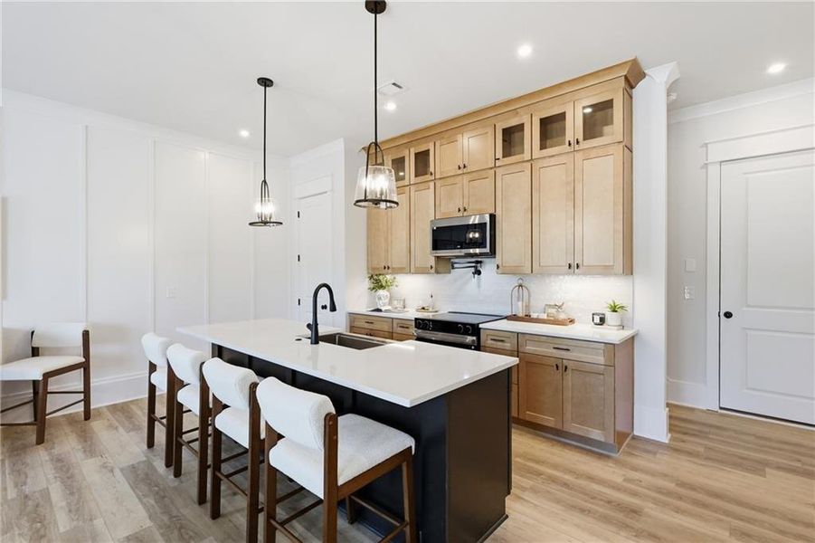 Furnished interior view inside a new home in , Braselton (Image 7).