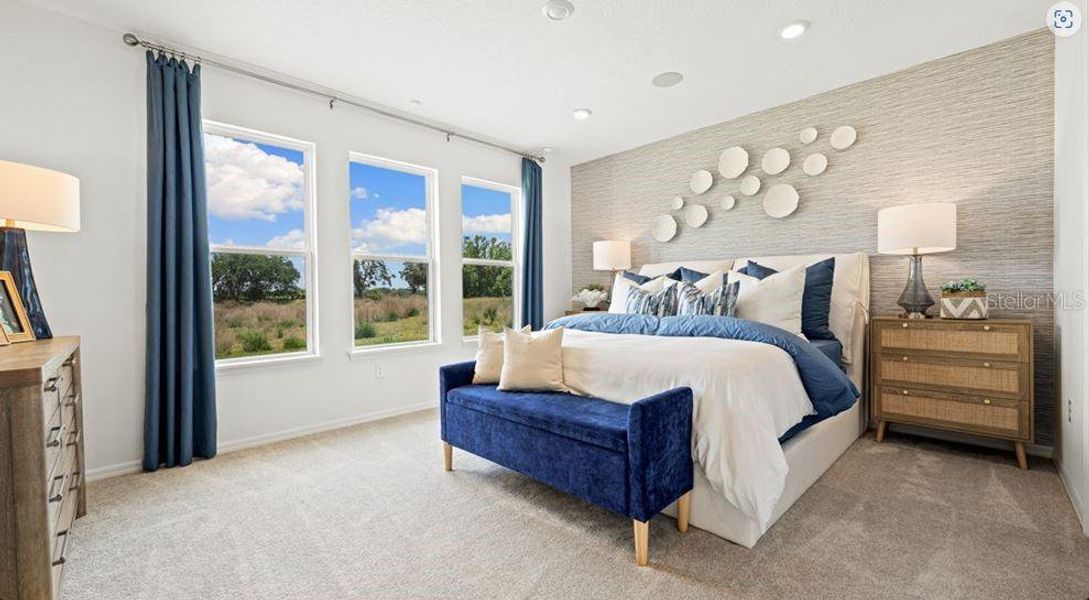 Furnished interior view inside a new home in Palms at Coasterra, Palmetto (Image 13).