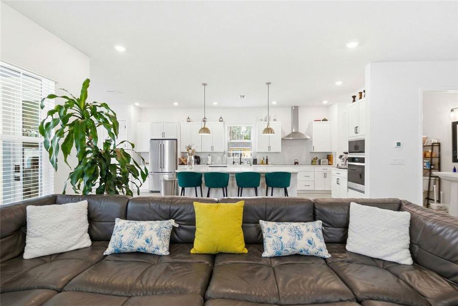 Furnished interior view inside a new home in , Tampa (Image 19). Furnished interior view inside a new home in , Tampa (Image 19).