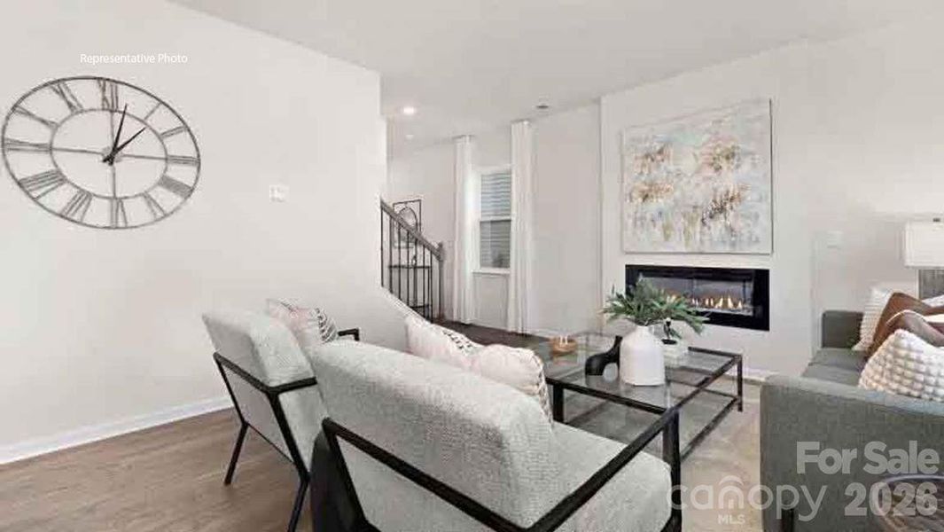 Furnished interior view inside a new home in Fergus Crossing, York (Image 4).