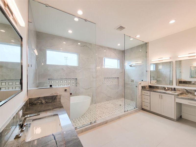 Master bathroom