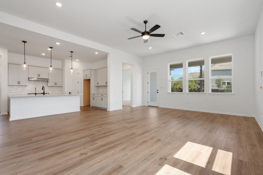 Representative unfurnished interior of a home built from the Waterville by Ashton Woods in Berry Creek Highlands, Georgetown (Image 39). Representative unfurnished interior of a home built from the Waterville by Ashton Woods in Berry Creek Highlands, Georgetown (Image 39).