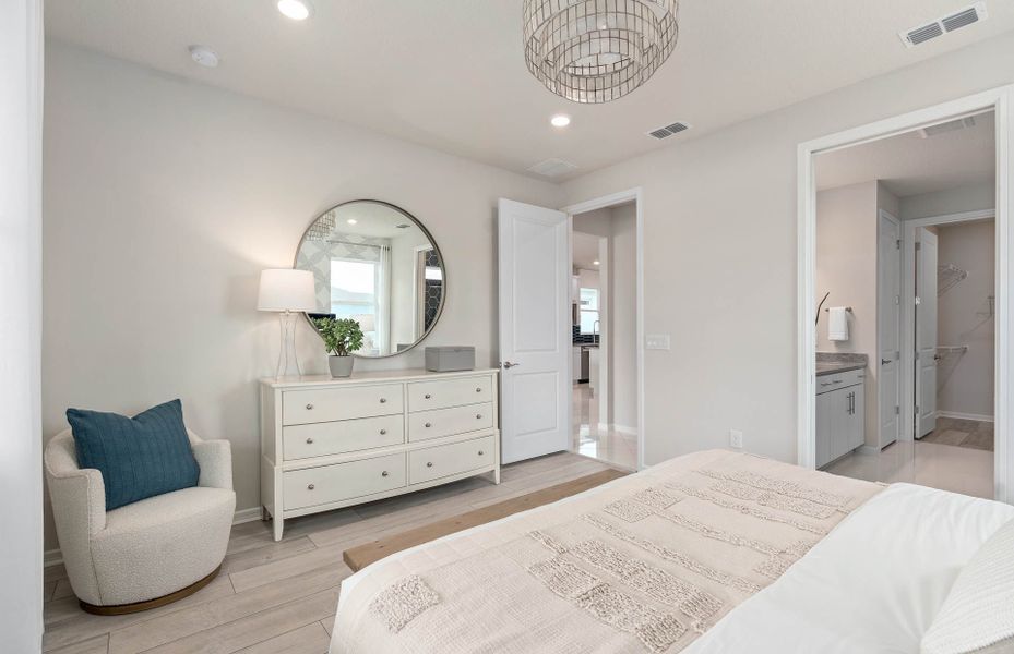 Representative furnished interior of a home built from the Contour by Del Webb in Del Webb Sunbridge, St. Cloud (Image 36).