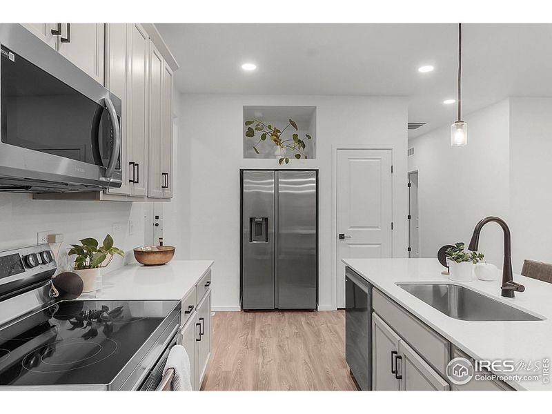 Furnished interior view inside a new home in , Greeley (Image 14).