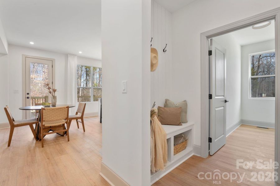 Furnished interior view inside a new home in , Mint Hill (Image 8). Furnished interior view inside a new home in , Mint Hill (Image 8).