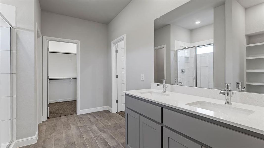 Furnished interior view inside a new home in Sandstone Estates, Granbury (Image 5).