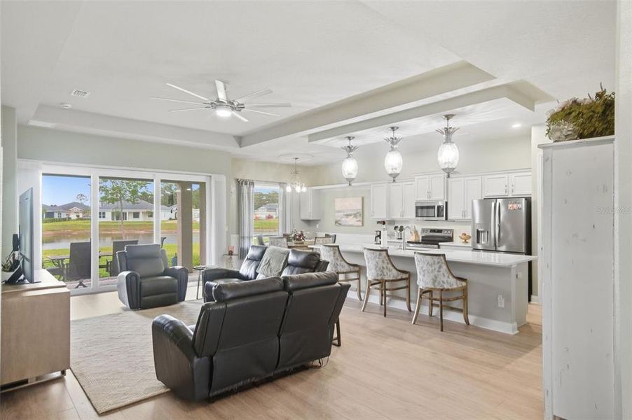Furnished interior view inside a new home in , Deland (Image 5).