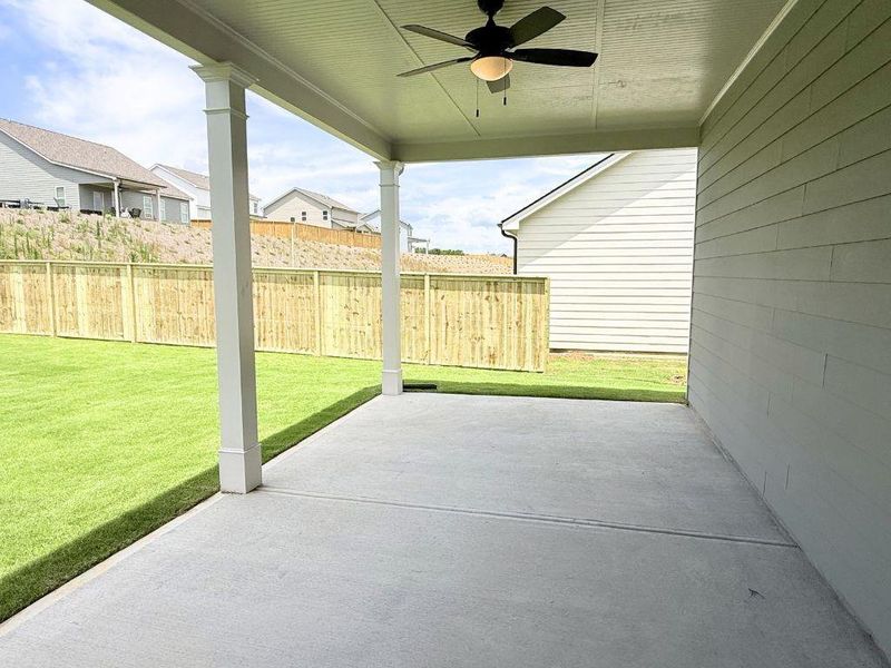 Exterior details and patio area of a home in Sutton’s Landing, Statham (Image 3). Exterior details and patio area of a home in Sutton’s Landing, Statham (Image 3).