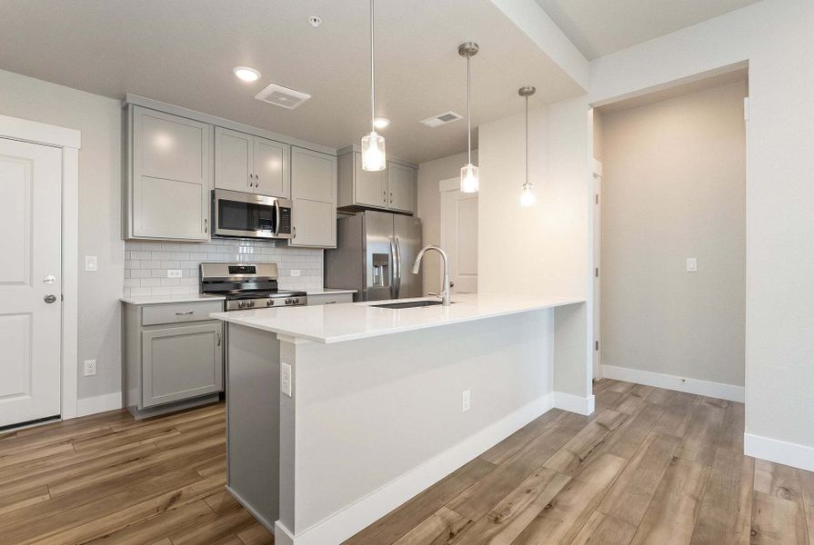 Interior:Purdue kitchen