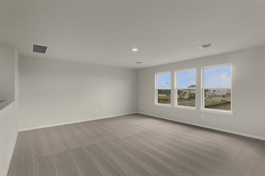Representative unfurnished interior of a home built from the Sofia by Chesmar Homes in Briarwood, Elgin (Image 10). Representative unfurnished interior of a home built from the Sofia by Chesmar Homes in Briarwood, Elgin (Image 10).