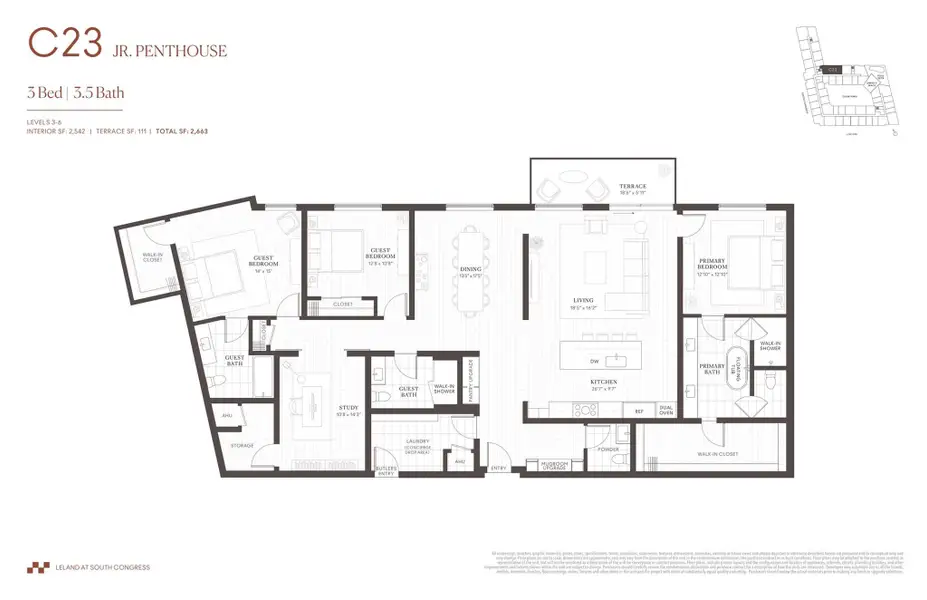 View of floor plan / room layout
