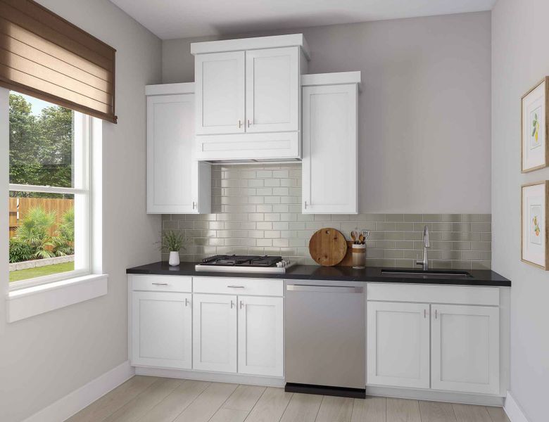 Representative furnished interior of a home built from the Hawk by Tri Pointe Homes in Garden Glen at Clopton Farms, Montgomery (Image 10).