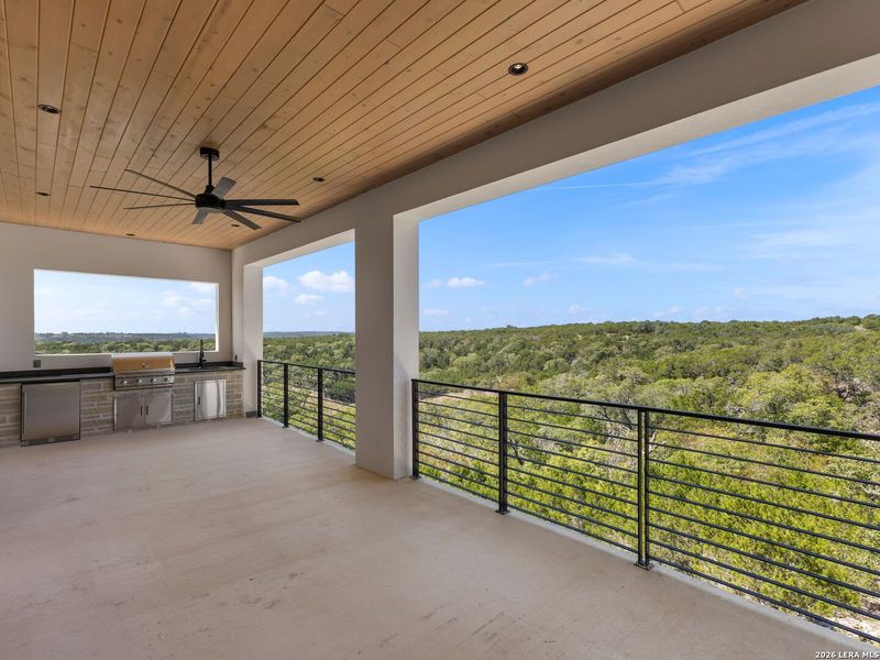 Exterior details and patio area of a home in , Boerne (Image 3).