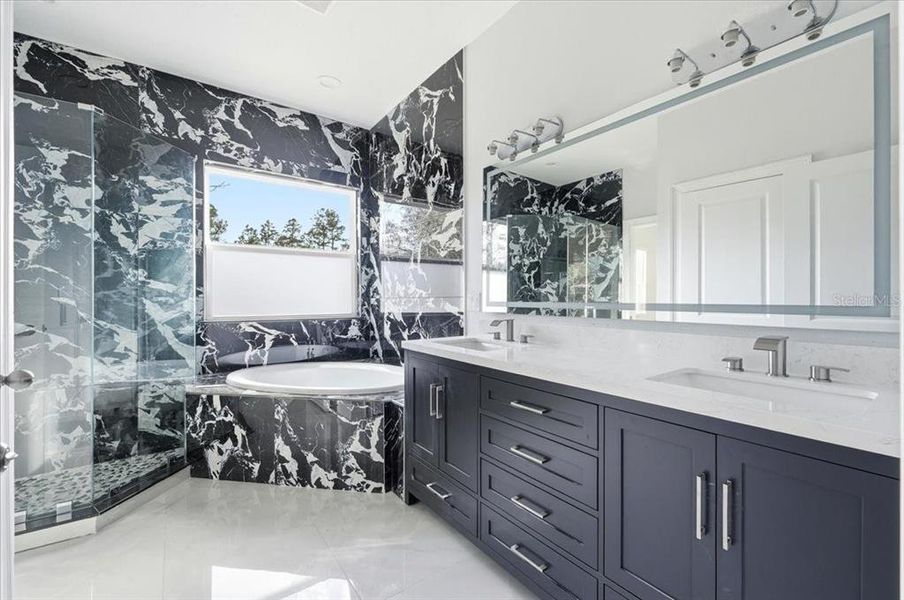 Furnished interior view inside a new home in , Indian Lake Estates (Image 9).