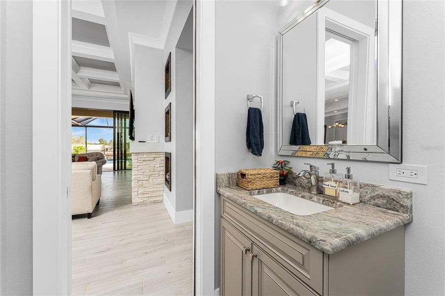 Furnished interior view inside a new home in , Port Charlotte (Image 74).