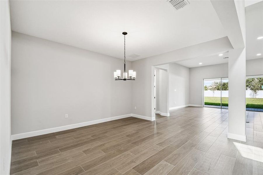 Spacious, unfurnished interior of a new home in Solace at Corner Lake, Orlando (Image 54).
