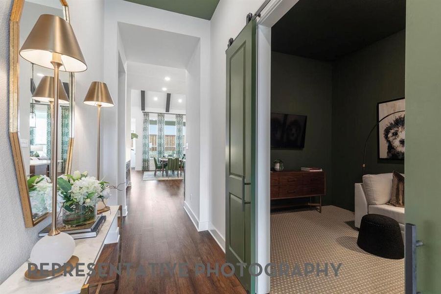 Furnished interior view inside a new home in Goodland, Midlothian (Image 26).