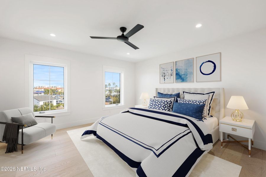 Furnished interior view inside a new home in , Jacksonville Beach (Image 6).