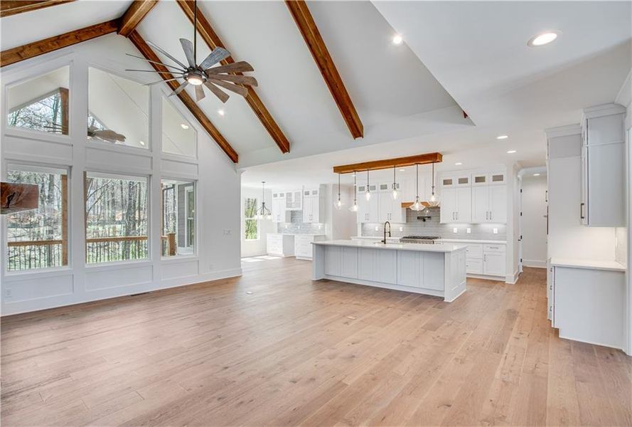 Furnished interior view inside a new home in , Cumming (Image 6).