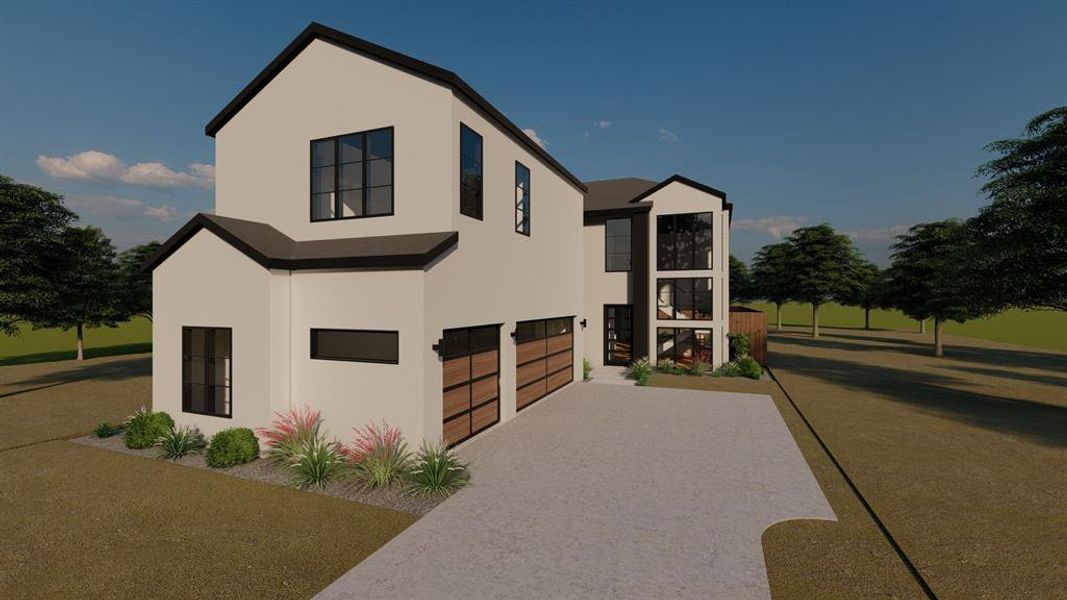 Front exterior of a new home in , Dallas, TX, highlighting curb appeal (Image 2). Front exterior of a new home in , Dallas, TX, highlighting curb appeal (Image 2).