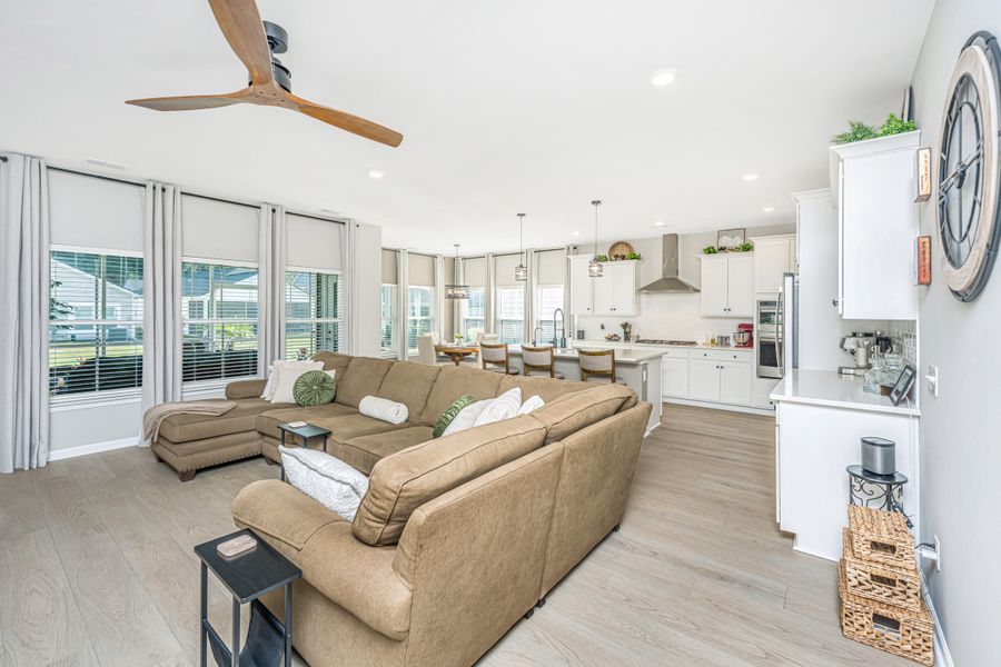 Furnished interior view inside a new home in , Summerville (Image 12).