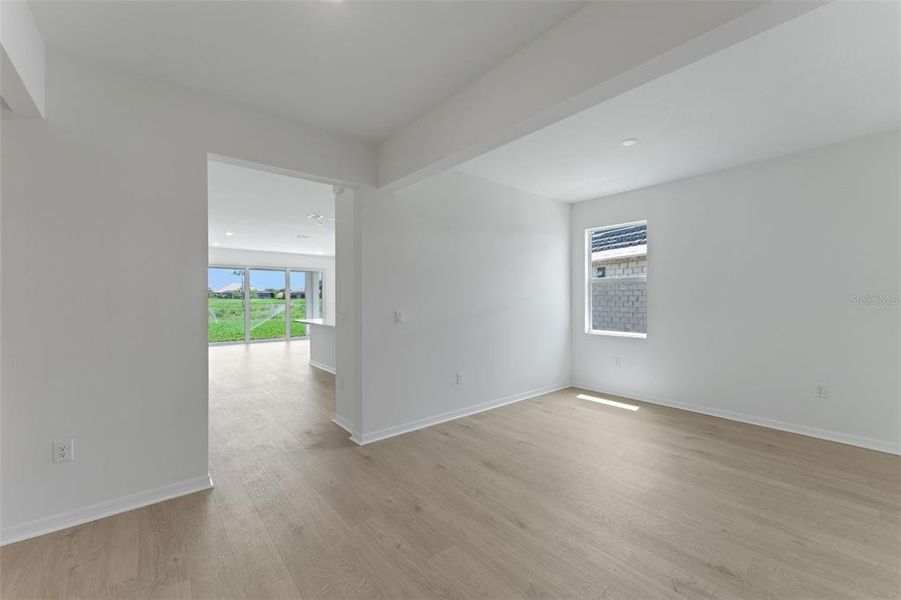Spacious, unfurnished interior of a new home in River Hall, Alva (Image 29). Spacious, unfurnished interior of a new home in River Hall, Alva (Image 29).