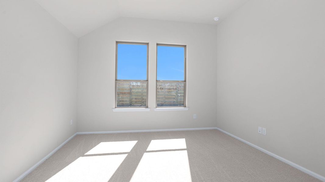 Spacious, unfurnished interior of a new home in Austin Point, Richmond (Image 9).