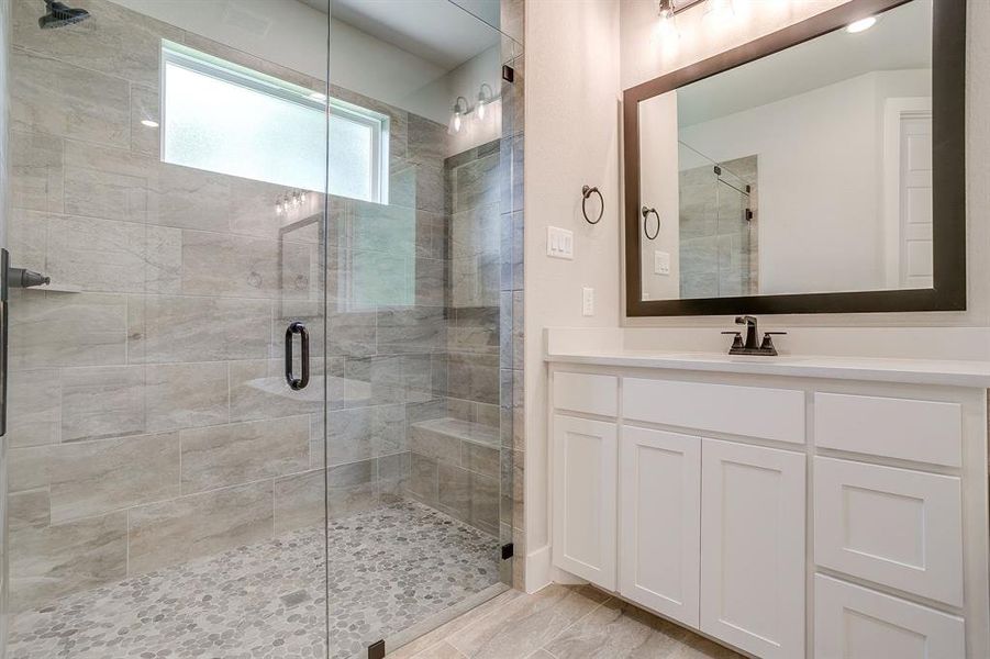 Furnished interior view inside a new home in Escondido Ranches, Poolville (Image 14). Furnished interior view inside a new home in Escondido Ranches, Poolville (Image 14).