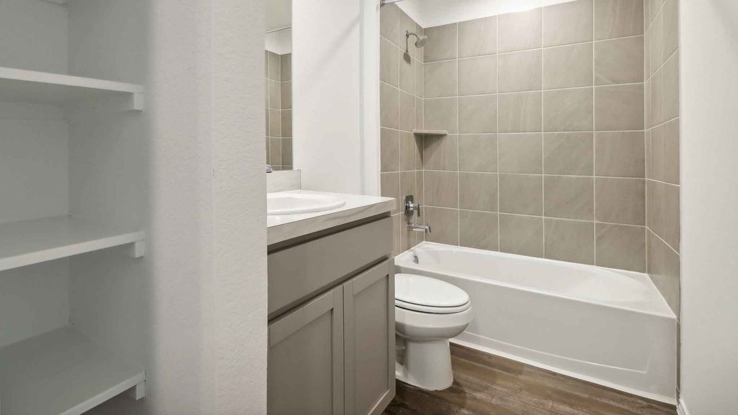 Furnished interior view inside a new home in Grand Pines, Magnolia (Image 6).