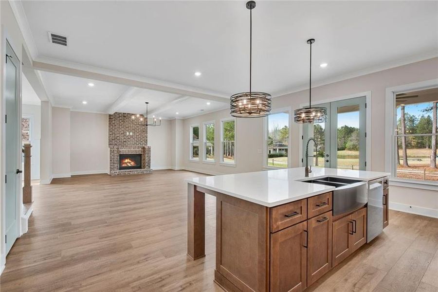 Furnished interior view inside a new home in , Villa Rica (Image 14).