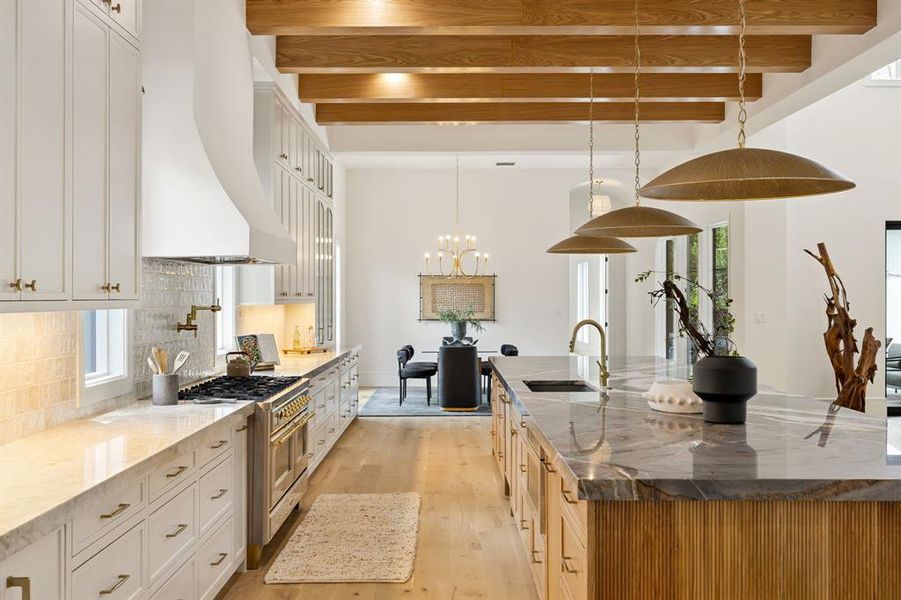 Furnished interior view inside a new home in , Dallas (Image 15).