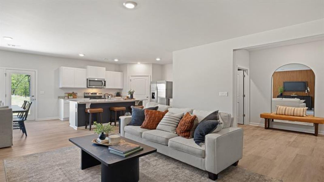 Furnished interior view inside a new home in Rolling Meadows, Jasper (Image 35).