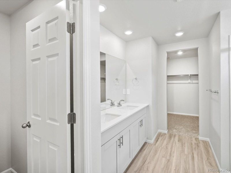 Furnished interior view inside a new home in Ridgeline Vista: The Canyon Collection, Brighton (Image 7).