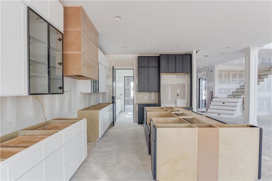 In-progress construction of a new home in , Buford, GA (Image 11).