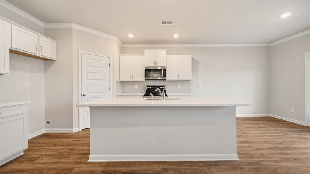 Furnished interior view inside a new home in Poplar Preserve, Newnan (Image 4).