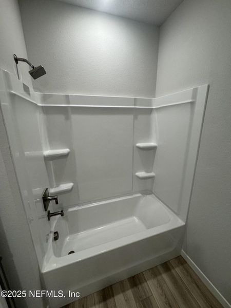 Furnished interior view inside a new home in Oak Creek Preserve, Jacksonville (Image 12). Furnished interior view inside a new home in Oak Creek Preserve, Jacksonville (Image 12).